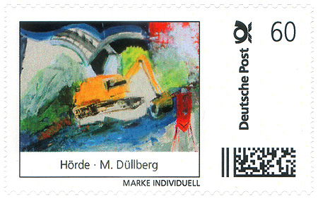 Briefmarke von Michaela Düllberg