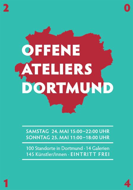 Offene Ateliers 2014 flyer front