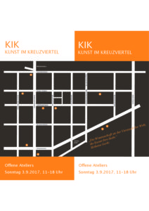 Kunst im Kreuzviertel 2017 Flyer