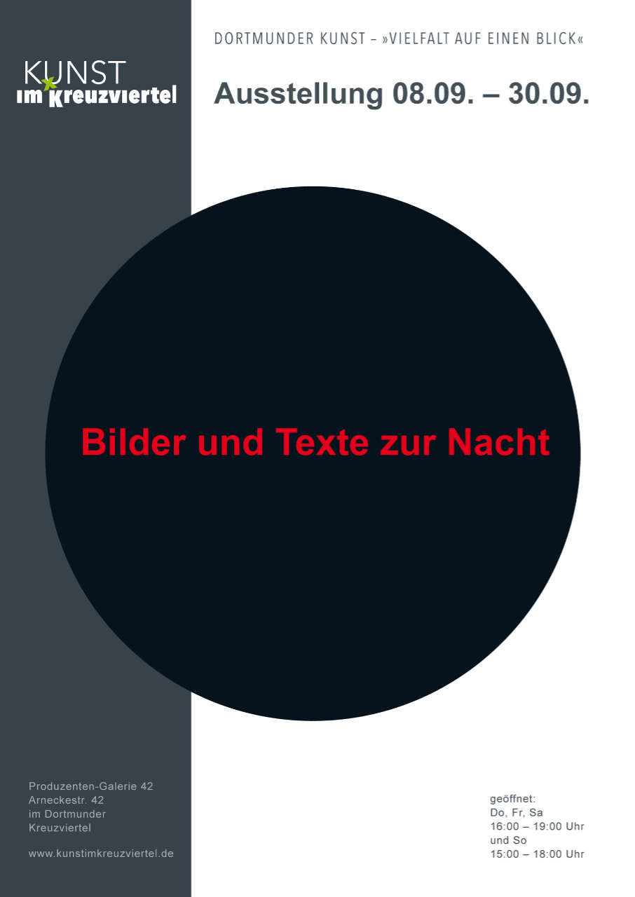 Bilder und Texte zur Nacht