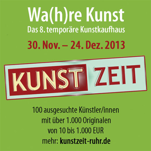 Wa(h)re Kunst – KunstZEIT Ruhr/Düsseldorf